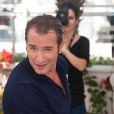 Jean Dujardin durant le photocall de The Artist, de  Michel Hazanavicius, présenté le 15 mai 2011, au festival de Cannes.