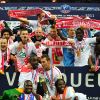 L'équipe de Lille (LOSC) a remporté la Coupe de France au Stade de France, samedi 14 mai 2011.