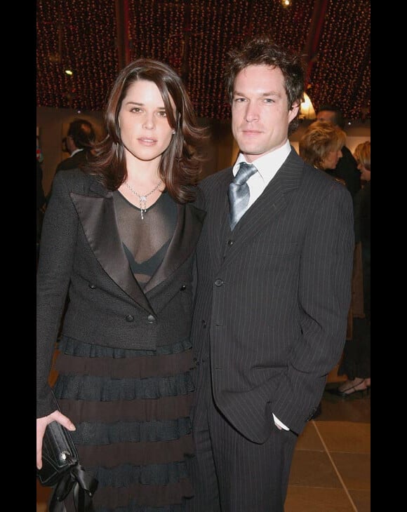 Neve Campbell et son mari John Light en décembre 2004 à Monaco
