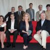 Thierry Frémeaux, Serge Toubiana, Costa-Gavras, Carole Amiel, Valentin Montand, Catherine Deneuve, Jean-Paul Rappeneau à l'occasion de la présentation du Sauvage, dans le cadre de Cannes Classics, lors du 64e Festival de Cannes, le 16 mai 2011.