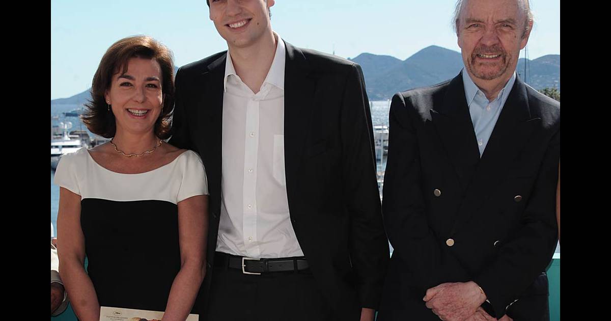 Carole Amiel, Valentin Montand et Jean-Paul Rappeneau, à l'occasion de