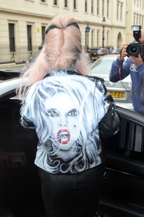 Lady Gaga à Londres, le 16 mai 2011.