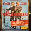 250e représentation de la pièce Le Technicien, au théâtre du Palais-Royal, à Paris, le 18 mai 2011.