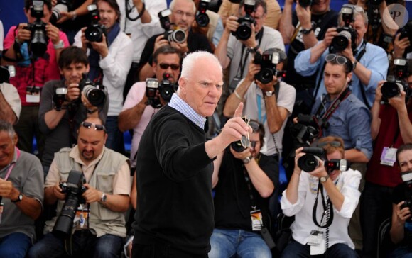Malcolm McDowell lors du 64e Festival de Cannes, le 20 mai 2011.