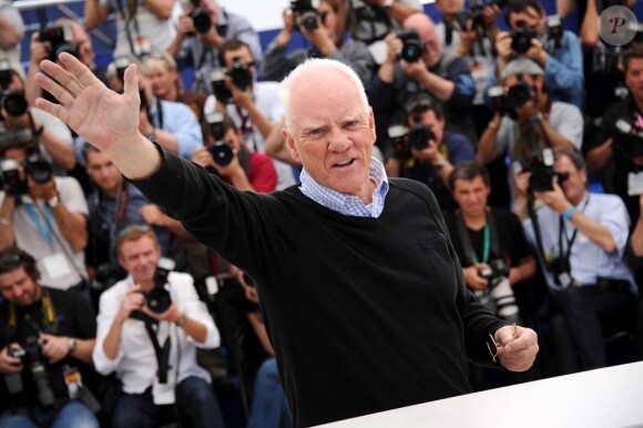 Malcolm McDowell lors du 64e Festival de Cannes, le 20 mai 2011.