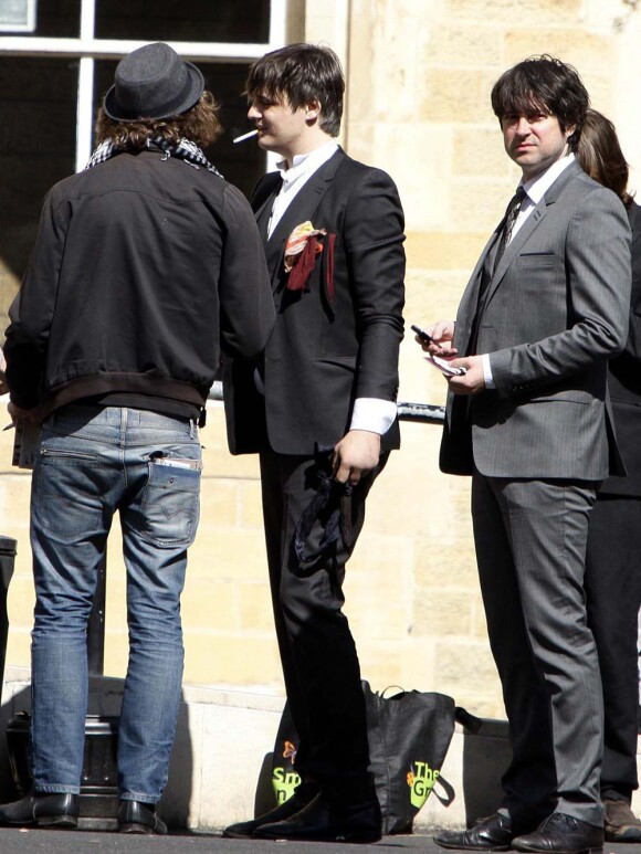 Pete Doherty à son arrivée au tribunal de Londres, le 20 mai 2011.
