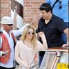 Shakira arrive à Venise pour chanter lors d'un mariage indien, le 13 mai 2011
