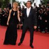 Jean Dujardin et Alexandra Lamy sur le tapis rouge de Cannes le 22 mai 2011