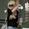 Lindsay Lohan affiche un look toujours aussi peu étudié... Miami 22 mai 2011