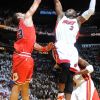 Joakim Noah et les Bulls se sont inclinés à domicile, le 22 mai 2011, face au Miami Heat dans le match 3 de leur finale de Conférence Ouest. Un match au cours duquel Noah s'en est pris à un supporteur, avec une insulte qui pourrait lui coûter cher.