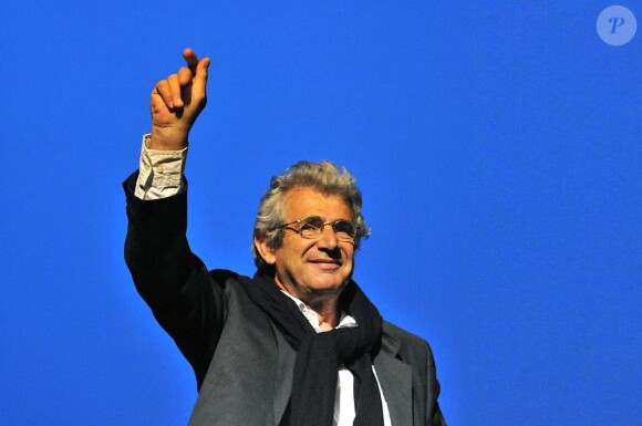 Michel Boujenah lors de la soirée de charité "Haiti Debout"qui a eu lieu au Palais des Congrès à Paris le samedi 21 mai 2011. Très engagé, la participation du grand Michel Boujenah ne nous étonne guère.