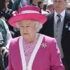 Elizabeth II à son arrivée au Derby d'Epsom, le 4 juin 2011.