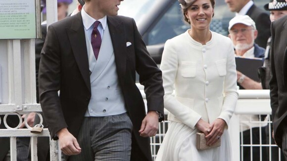 William et Kate, lumineux et élégants, pour honorer Elizabeth II !