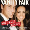 William et Kate en couverture de Vanity Fair, juillet 2011.