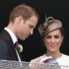 Ravissante Kate et le prince William au Derby d'Epsom, le 4 juin 2011.