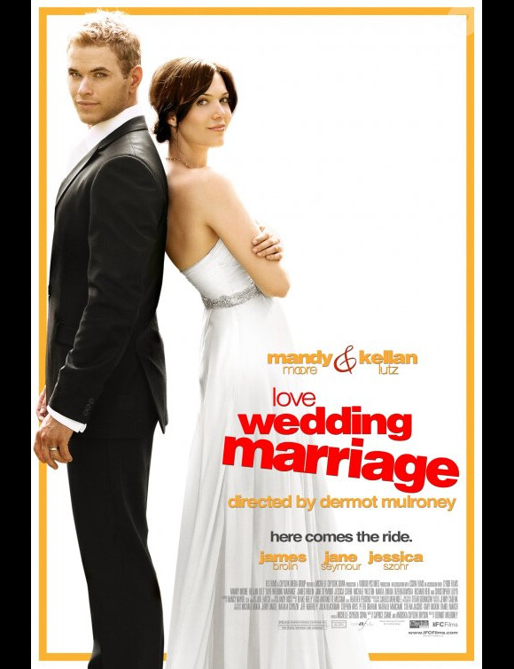 Mandy Moore sera à l'affiche de Love, Wedding, Marriage, le 1er juillet 2011. 