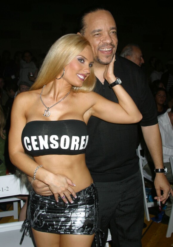 Ice-T et son épouse Coco, à New York, le 17 setembre 2003.