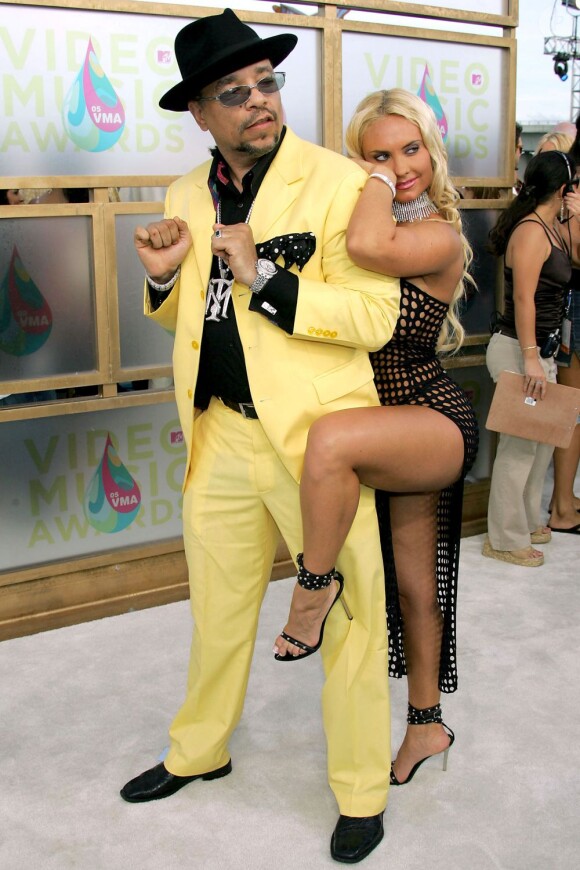 Ice-T et son épouse Coco, à Miami, le 28 août 2005.