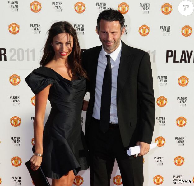 Ryan Giggs et sa femme Stacey Cooke, à Manchester, en mai 2011.