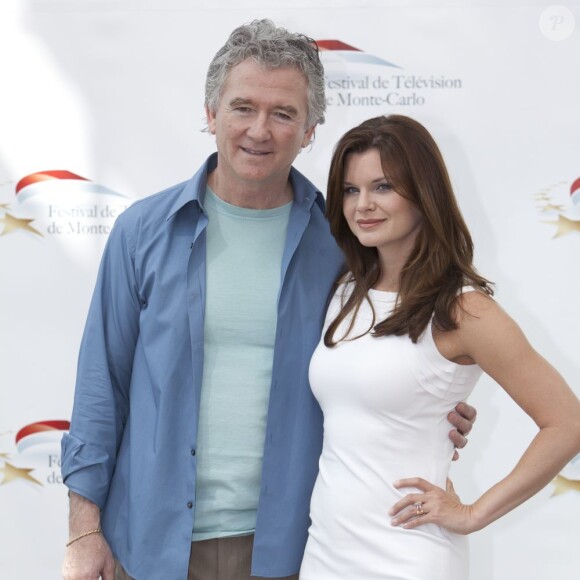 Patrick Duffy et Heather Tom assiste au Festival international de la télévision de Monte-Carlo, mercredi 8 juin 2011, à Monaco.