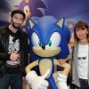 Vincent Desagnat et Axelle Laffont ont fait sensation lors des 20 ans de Sonic à Paris le 8 juin 2011