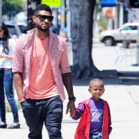 Usher : En papa poule avec son fiston trop stylé