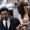 Al Pacino et Lucila Sola lors de la 65e cérémonie des Tony Awards au Jewish Community Center de New York, le 12 juin 2011.
