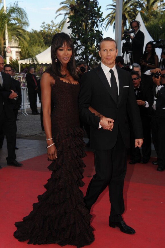 Naomi Campbell et Vladimir Doronin à Cannes en mai 2011