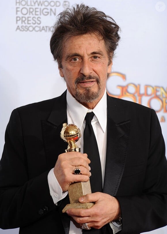 Al Pacino aux Golden Globe Awards, à Los Angeles, en janvier 2011.