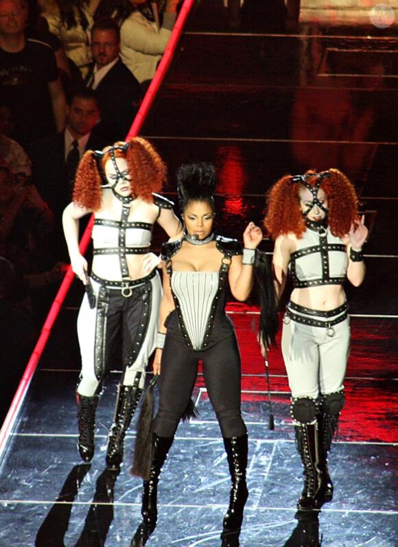 Janet Jackson en concert en 2008