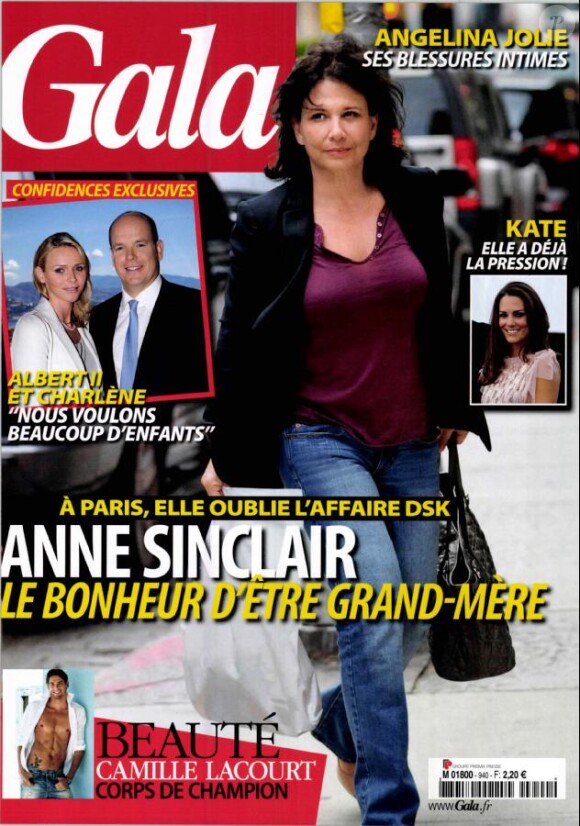 La couverture du magazine Gala du 15 juin 2011