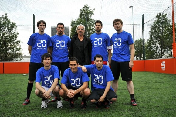Raymond Domenech participe aux trophées Medias Urban Football le 17 juin 2011 à Asnières