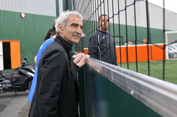 Raymond Domenech participe aux trophées Medias Urban Football le 17 juin 2011 à Asnières