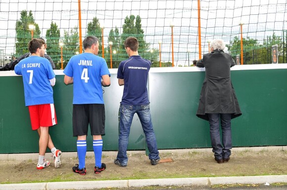 Raymond Domenech participe aux trophées Medias Urban Football le 17 juin 2011 à Asnières