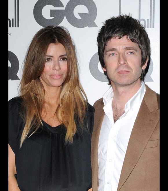 Noel Gallagher et Sara MacDonald lors d'une soirée à Londres en septembre 2010