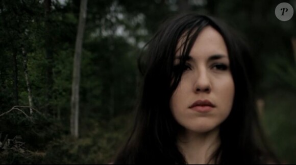 Déborah Grall alias Angelina, dans la séquence vidéo réalisée avec le groupe Nameless.