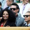 Wimbledon 2011, première semaine : Diana Ross était présente avec son fils Evan.