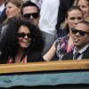 Wimbledon 2011, première semaine : Diana Ross et son fils Evan