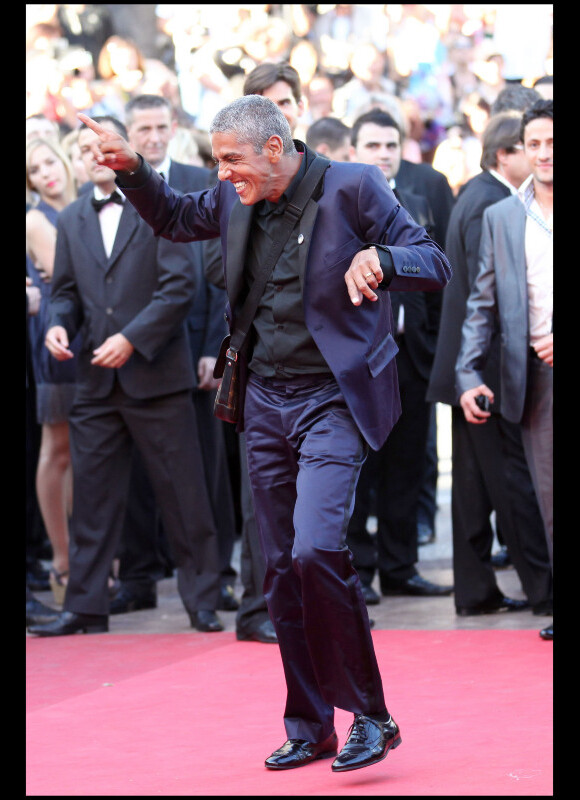 Samy Naceri lors du 64e Festival de Cannes en mai 2011 