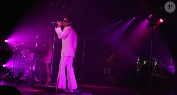 Prince en concert dans sa ville de Minneapolis, le 7 juillet 2007.