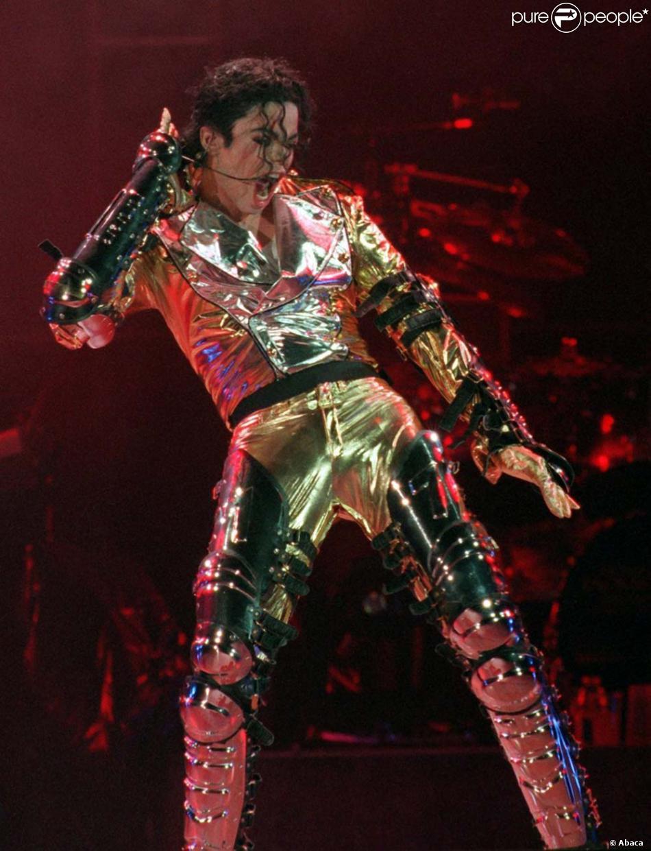 Michael Jackson, à Prague, le 7 septembre 1996. 
