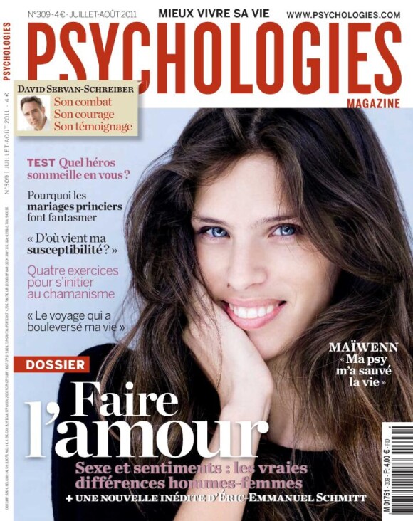 La couverture du magazine Psychologies (juillet-août 2011)