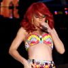 Rihanna en concert au Staples Center à Los Angeles, le 28 juin 2011