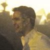 Robert Pattinson sur le tournage du film Cosmopolis à Toronto au Canada le 29 juin 2011