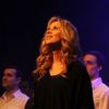 Lara Fabian sur la scène du Théâtre du Gymnase (Paris), pour la comédie musicale 1939, mercredi 29 juin.