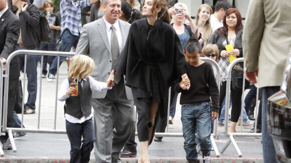 Angelina Jolie s'offre une après-midi très privée avec ses six enfants