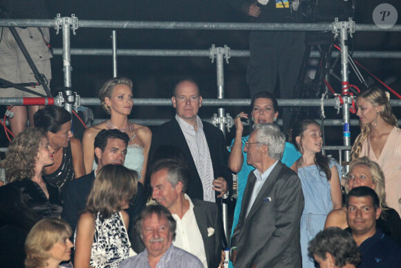 Concert exceptionnel de Jean-Michel Jarre donné à l'occasion du mariage d'Albert de Monaco avec Charlene Wittstock, le 1er juillet 2011