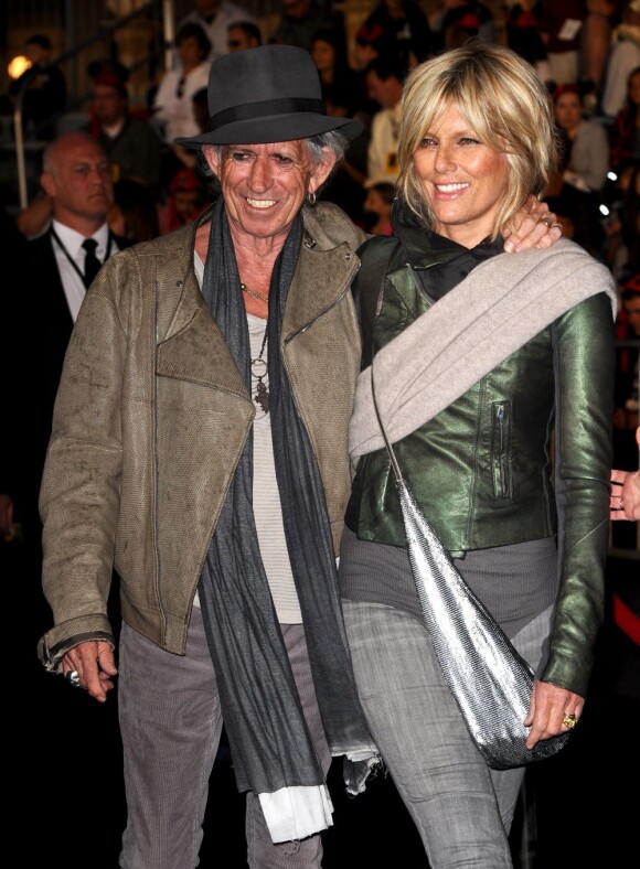 Keith Richards et Patti Hansen