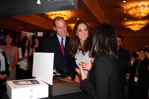 Kate Middleton et le prince William au Beverly Hilton Hotel pour assister à une rencontre économique. Le 8 juillet 2011 à Los Angeles  