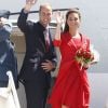 Kate Middleton et son prince William lors de leur départ du Canada, après leur visite officielle. Ils s'envolent pour la Californie. Le 8 juillet 2011
